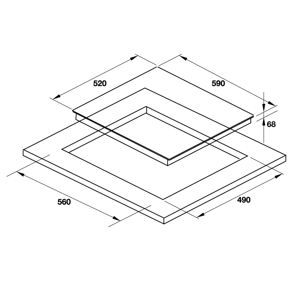 Bếp từ Hafele HC-I603D 536.61.631