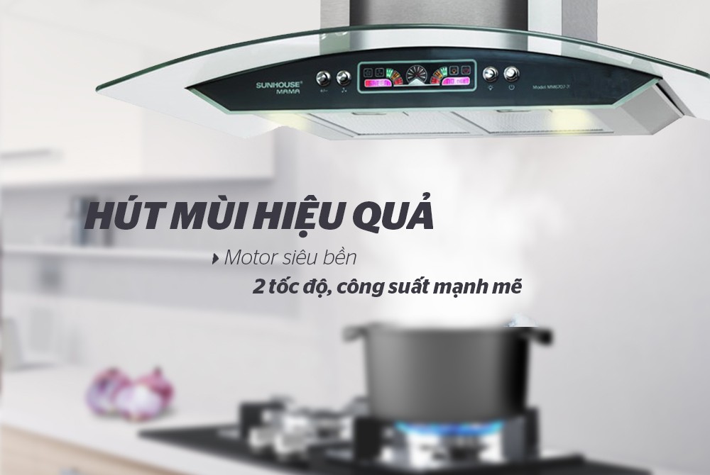 Máy hút mùi Sunhouse MaMa MM6707-70