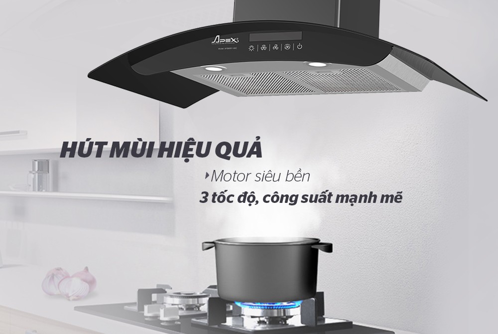 Máy hút mùi Sunhouse APEX APB6681-90C