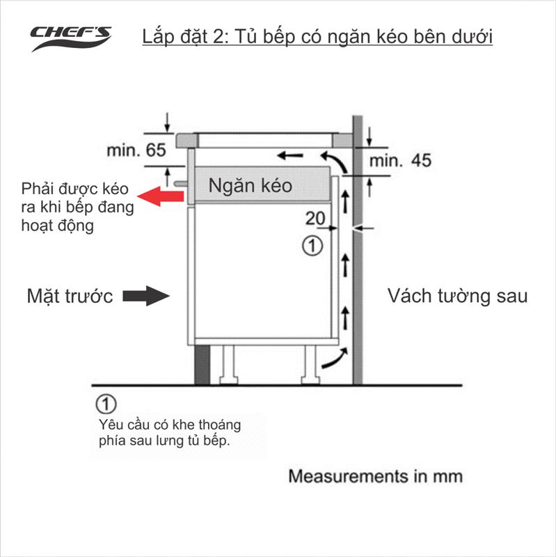Bếp từ Chef's EH-DIH866N