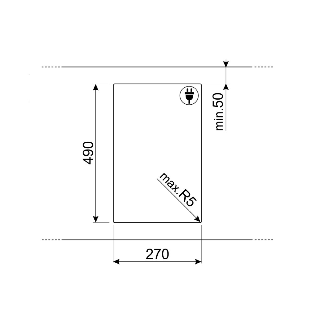 Bếp từ Hafele Smeg SI5322B 536.04.200