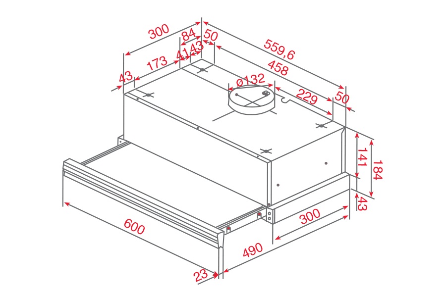 Máy hút mùi Teka CNL3 2002