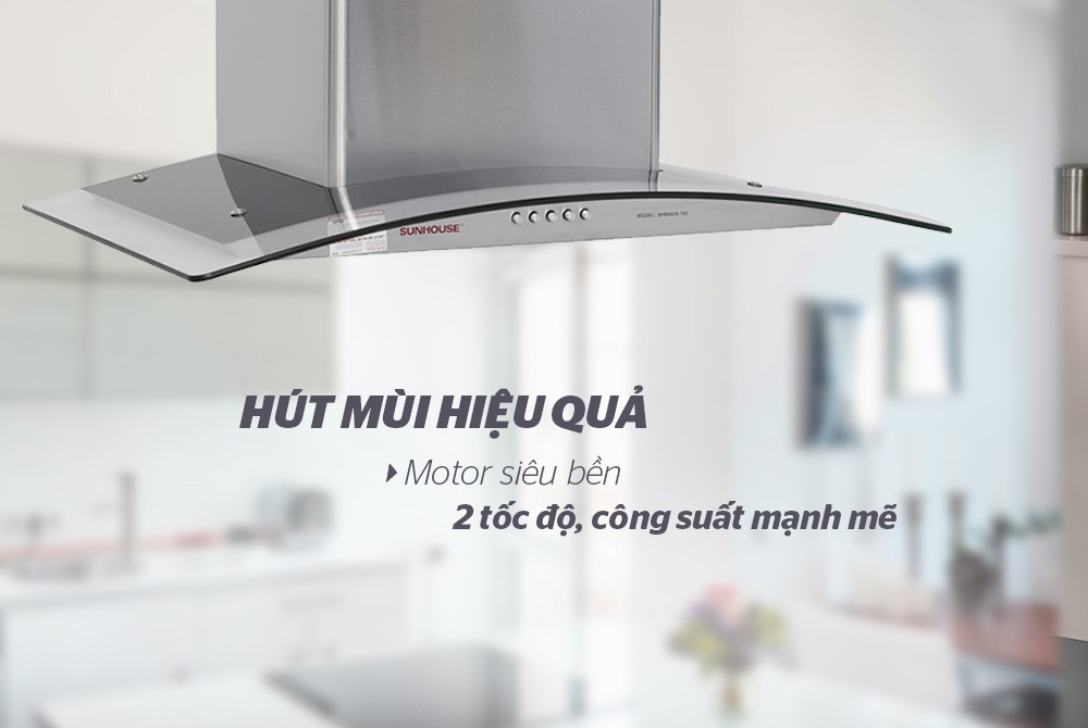 Máy hút mùi Sunhouse SHB6629-70C