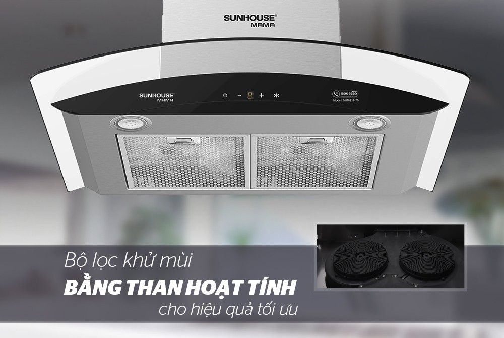 Máy hút mùi Sunhouse MaMa MMB6682-70