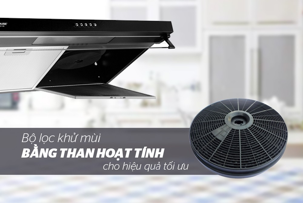 Máy hút mùi Sunhouse SHB6118B