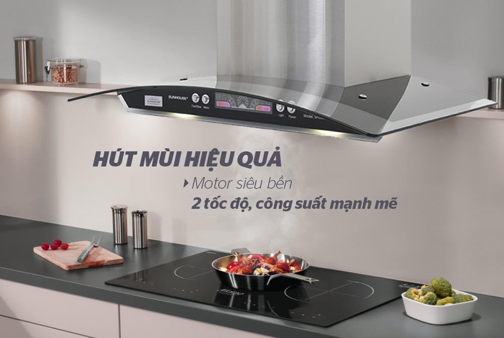 Máy hút mùi Sunhouse SHB6626