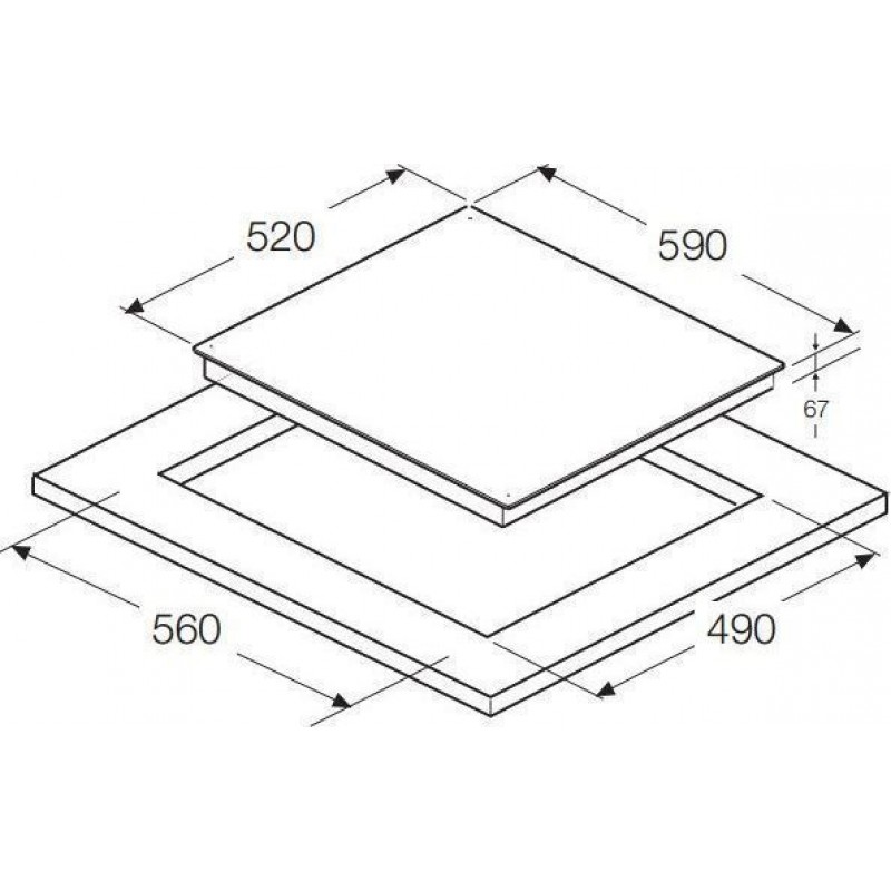 Bếp từ Hafele HC-I604A 535.02.040