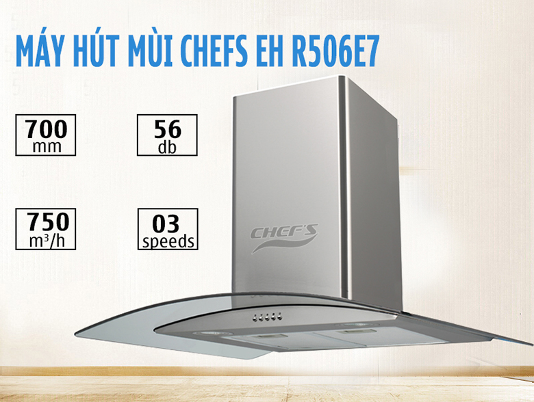 Máy hút mùi Chef's EH-R506E7