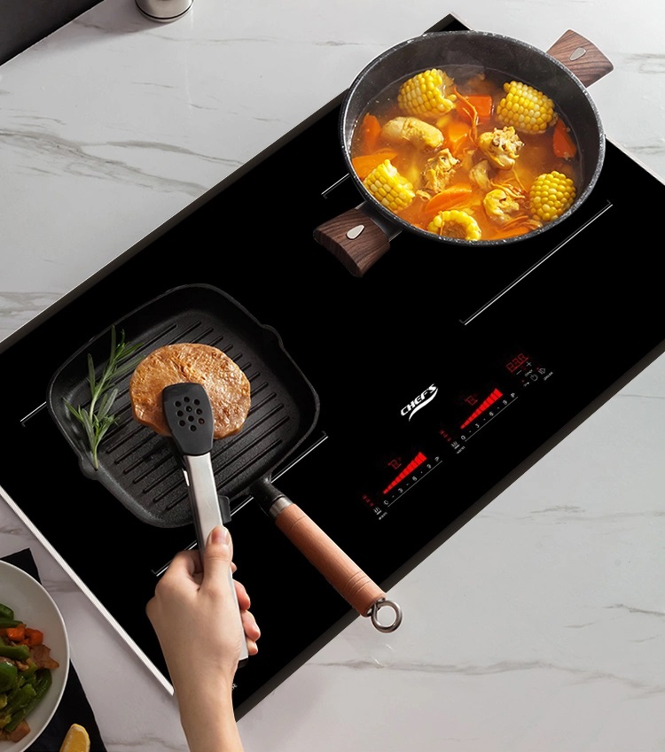 Bếp từ đôi Chefs EH-DIH836