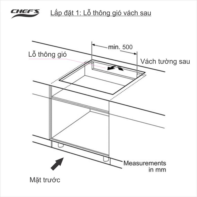 Bếp từ Chef's EH-DIH866N