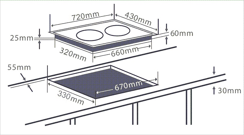 Bếp từ Chef's EH-DIH866N