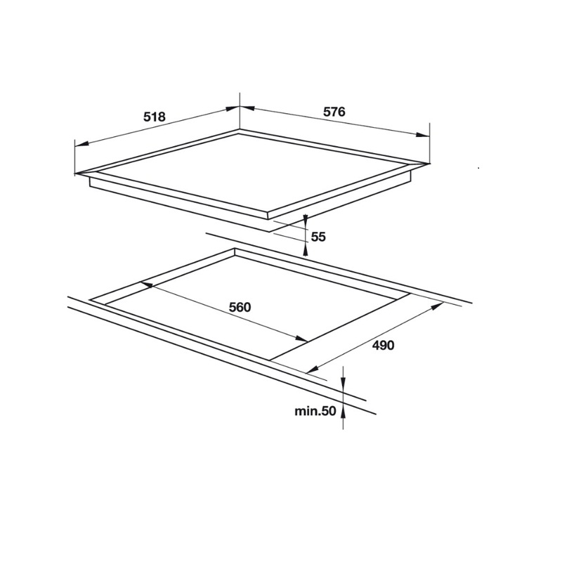 Bếp từ Hafele HC-I604C 535.02.040