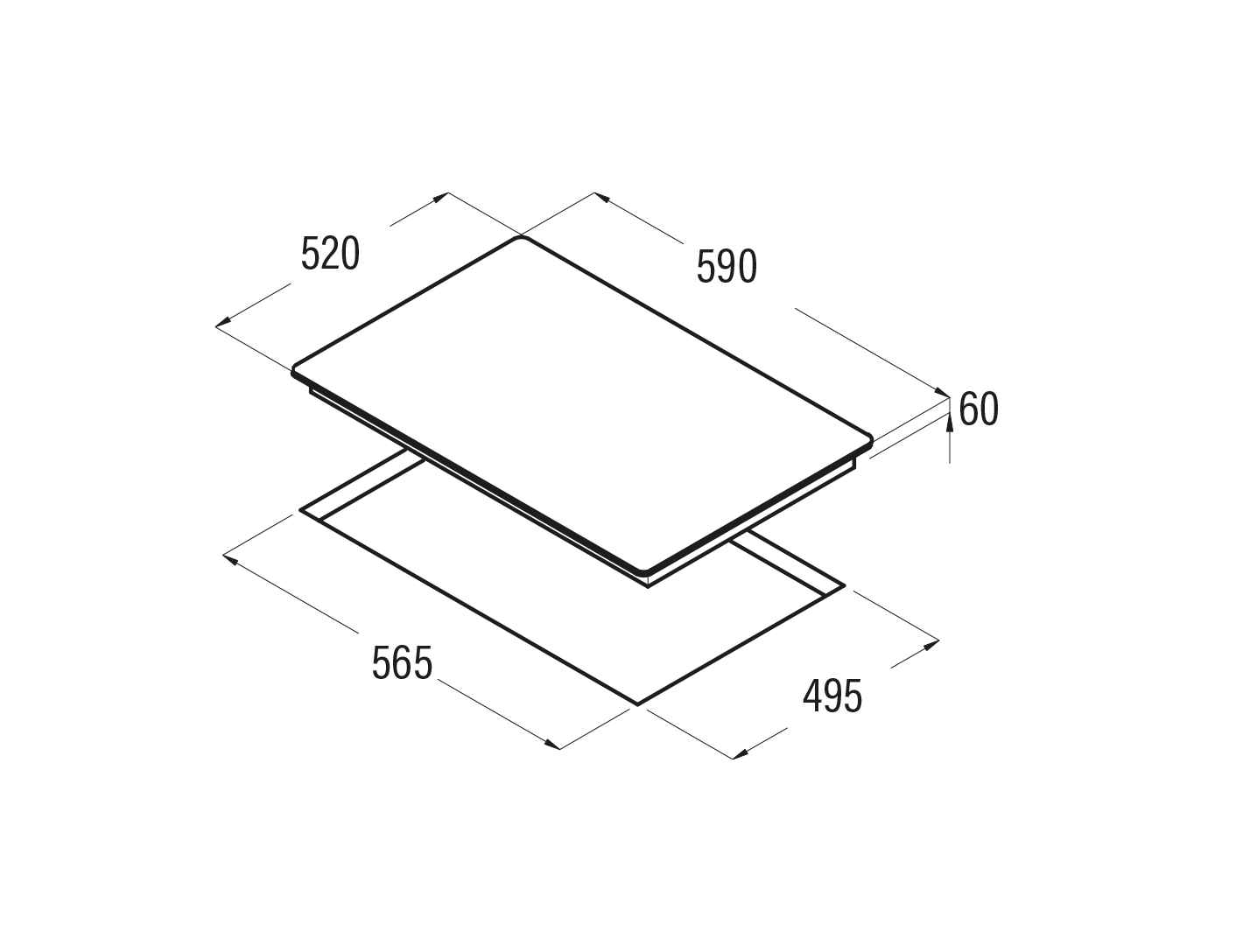 Bếp Từ Cata I 6003 BK