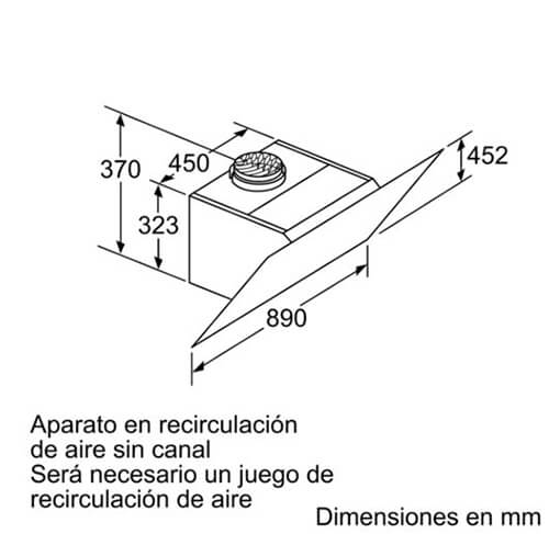 Máy Hút Mùi Bosch DWK97JM60