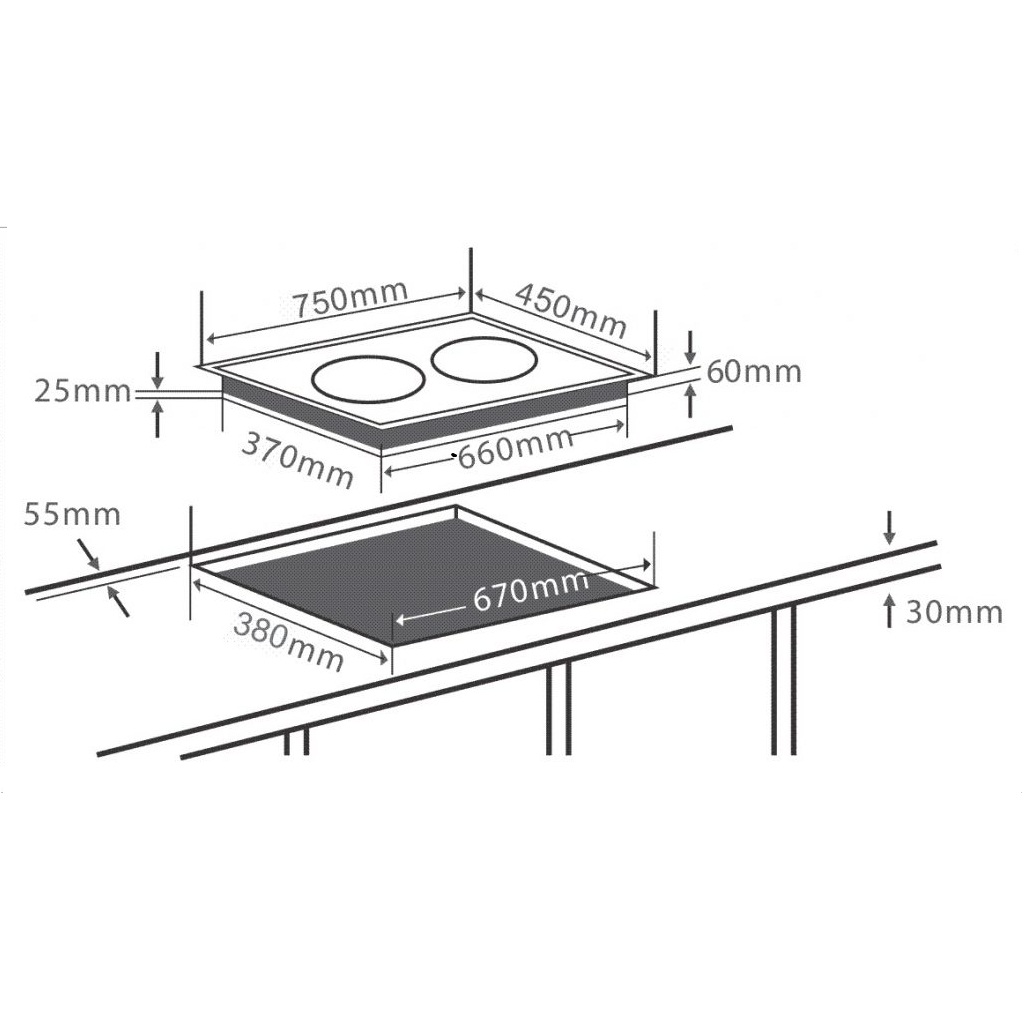 Bếp từ Chef's EH-DIH343