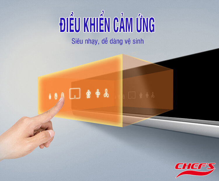 Máy hút mùi Chef's EH-R107E7DC