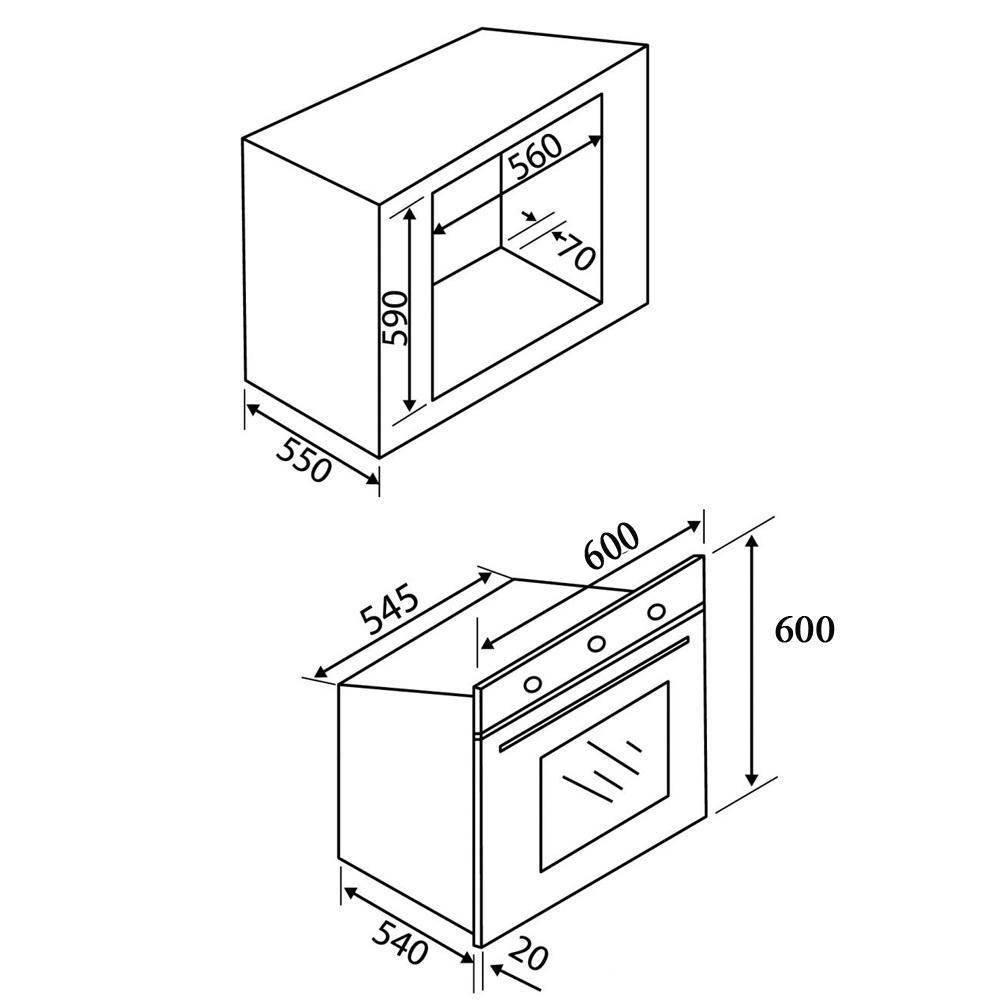 Lò nướng Malloca EB-8BC15A