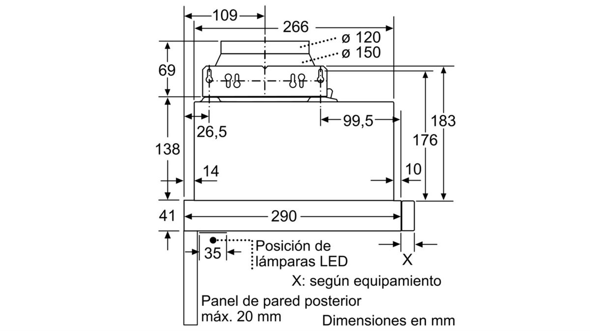 Máy Hút Mùi Siemens LI64MB520